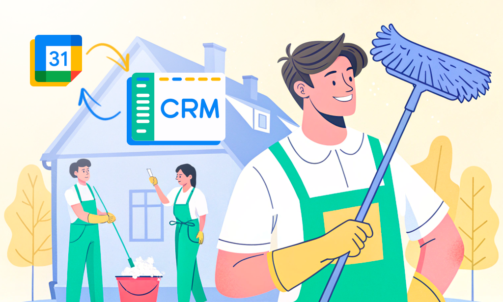 How to Sync Cleaners’ Google Calendars with Your CRM | Planfix