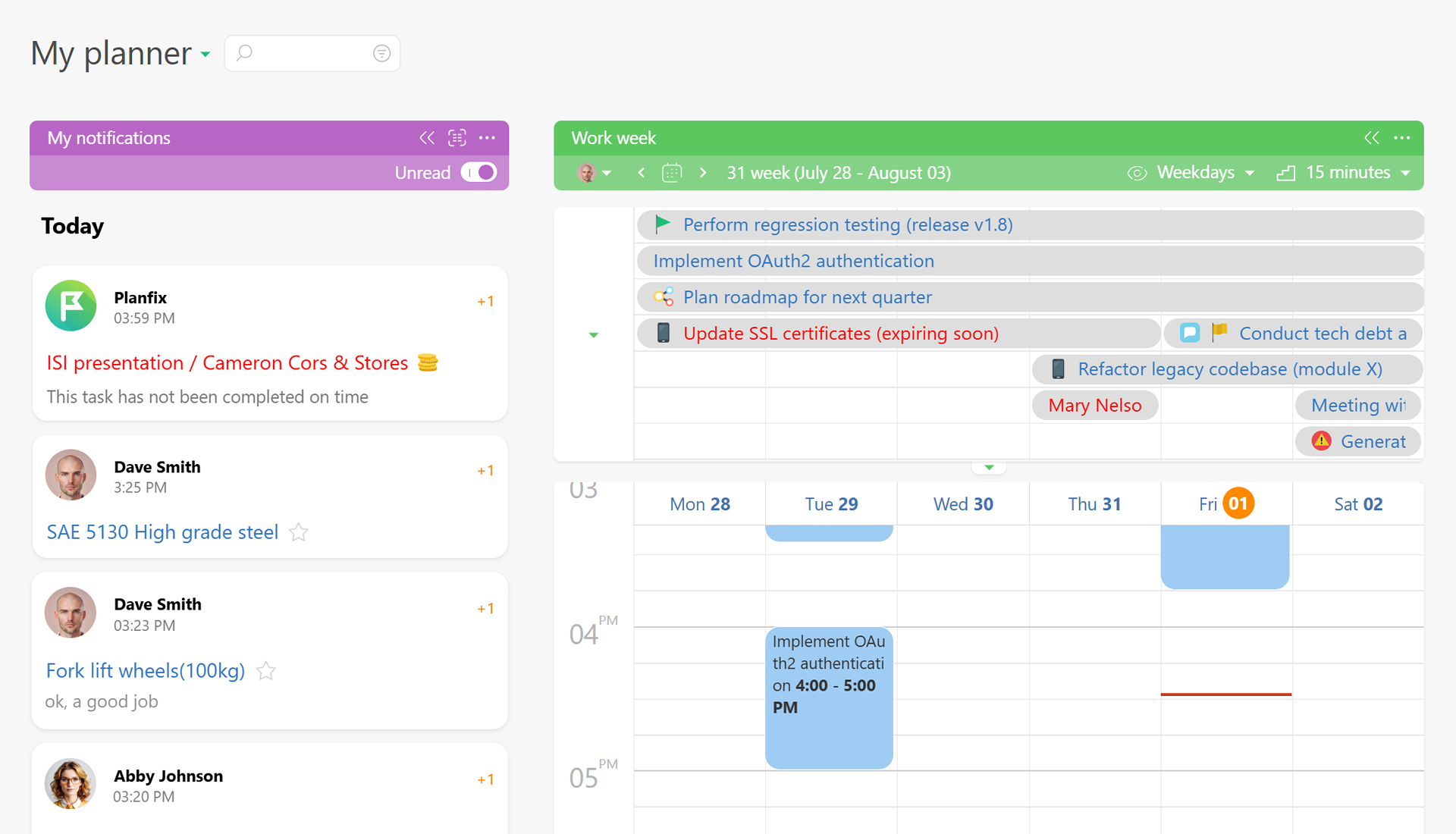 Application Interface